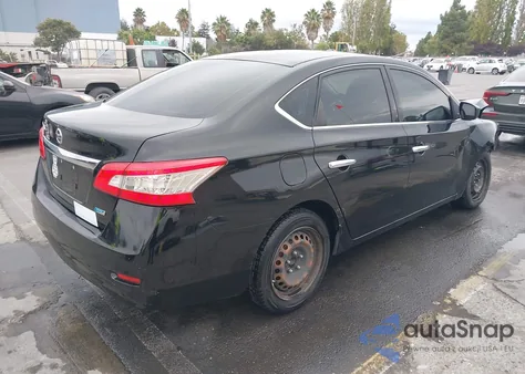 2014 Nissan Sentra S z USA, uszkodzony, nr VIN 3N1AB7AP0EY206776
